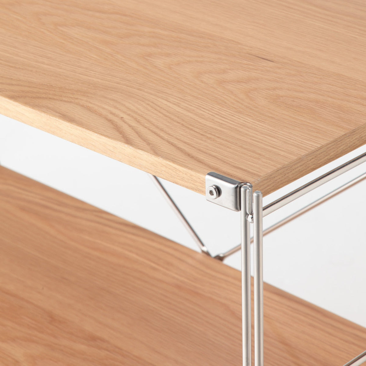 SUS Shelving Unit - Oak - Wide - Small